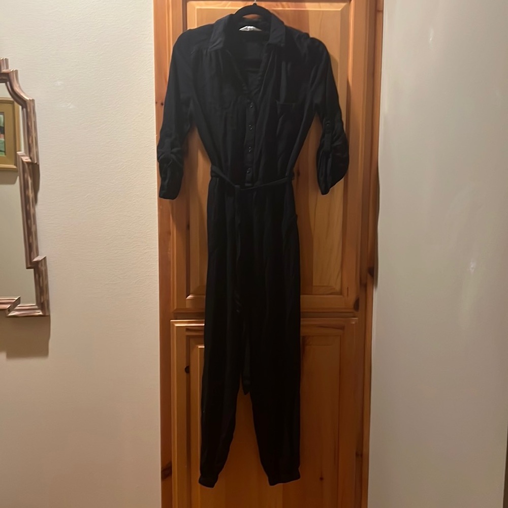 Utility style Black Jumpsuit Jack by BB Dakota